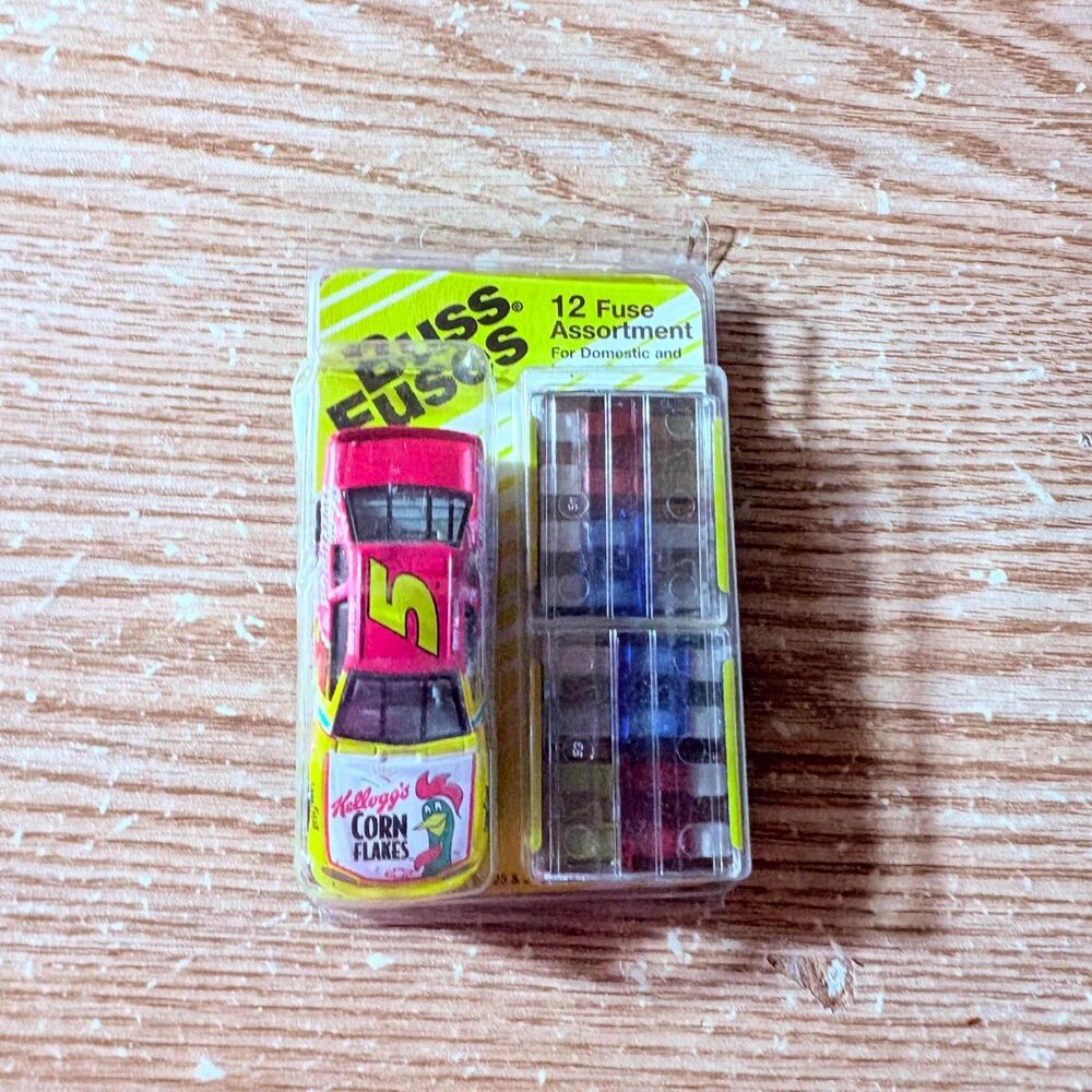 Buss Fuses Assorted Sizes With Collectable Nascar Replica New #5